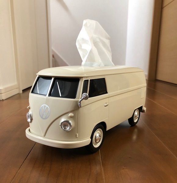 フォルクスワーゲンバス ティッシュボックス BLUE | JEUGIA[BASIC.]ONLINE