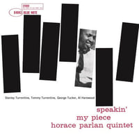 ホレス・パーラン / スピーキン・マイ・ピース【180g 重量盤】新品輸入レコード