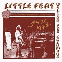 LITTLE FEAT /Live At Manchester Free Trade Hall 1977 新品輸入レコード