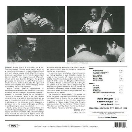デューク・エリントン／マネー・ジャングル 新品輸入レコード