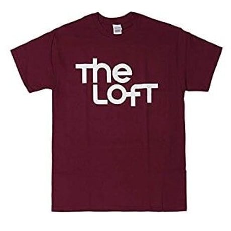 THE LOFT NYクラブ DJ  dj tシャツ ロフト tシャツ DARKRED
