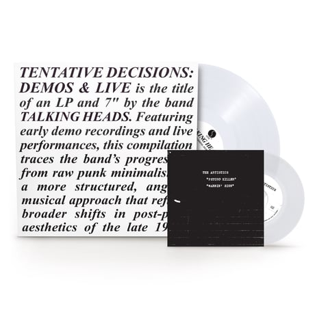 Talking Heads / Tentative Decisions: Demos & Live (RSD BF 2025) 新品輸入レコード