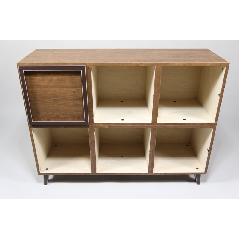 瀬戸内工芸製 JEUGIA Basicオリジナル レコードキャビネット | JEUGIA