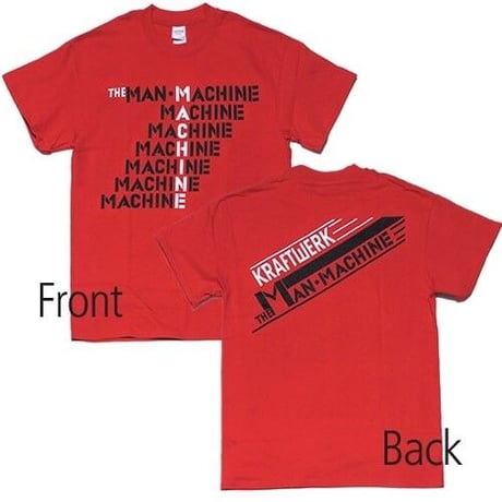 KRAFTWERK（クラフトワーク） THE MAN-MACHINE（人間解体） クラフトワークtシャツ