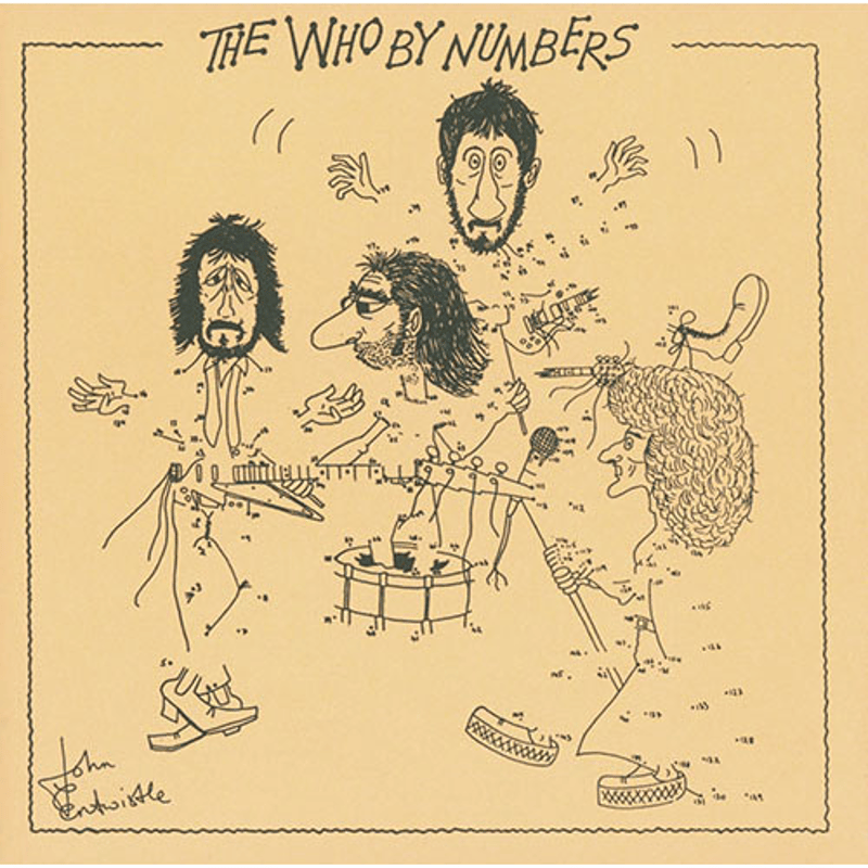 THE WHO ザ フー　 メンバー直筆サイン IT’S HARD THE WHO ザ フー メンバー直筆サイン IT'S HARD The Who = ザ