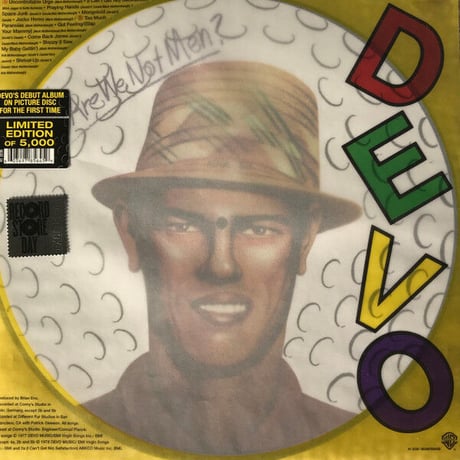 ディーヴォDEVO /  頽廃的美学論 Q: ARE WE NOT MEN? A: WE ARE DEVO! (PICTURE DISC )新品輸入レコード