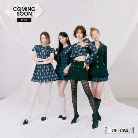 【11月4日発売/二形態同時購入先着特典付き】 IS:SUE / COMING SOON [＜初回限定盤B+通常盤＞二形態同時購入セット]