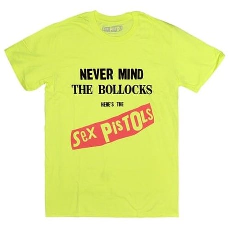 セックス・ピストルズ / 勝手にしやがれ!!  NEVER MIND THE BOLLOCKS パンク バンドTシャツ