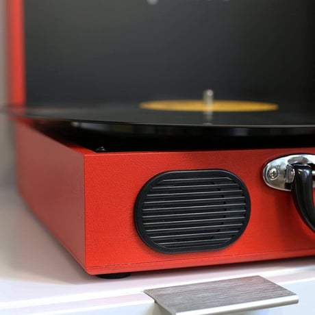 ION レコードプレーヤー VINYL TRANSPORT Red