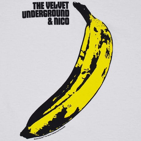 ヴェルヴェットアンダーグラウンド THE VELVET UNDERGROUND&NICO バナナジャケットT  バンド tシャツ  ロック tシャツ