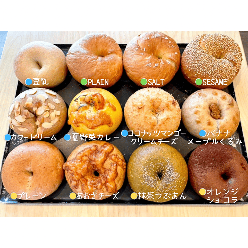2個チョイス☆】ベーグル10個セット2024/8月分 | トムハナの木