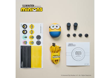 ミニオンズ Bluetoothイヤホン ボブ [MINIONS WIRELESS EARBUDS]
