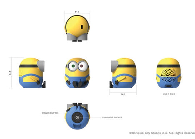 ミニオンズ Bluetoothスピーカー ボブ [MINIONS BT SPEAKER Bob