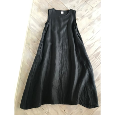 リネンキャンバス・ノースリーブＯＰ