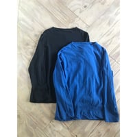 コットン天竺・ボート９分袖Ｔ（ユニセックス）