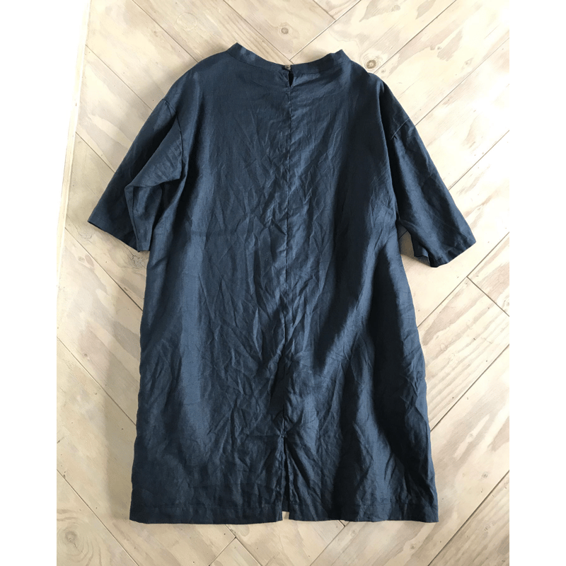 フレンチリネン・七分袖プルチュニック・3カラー | SHOP-CHAR