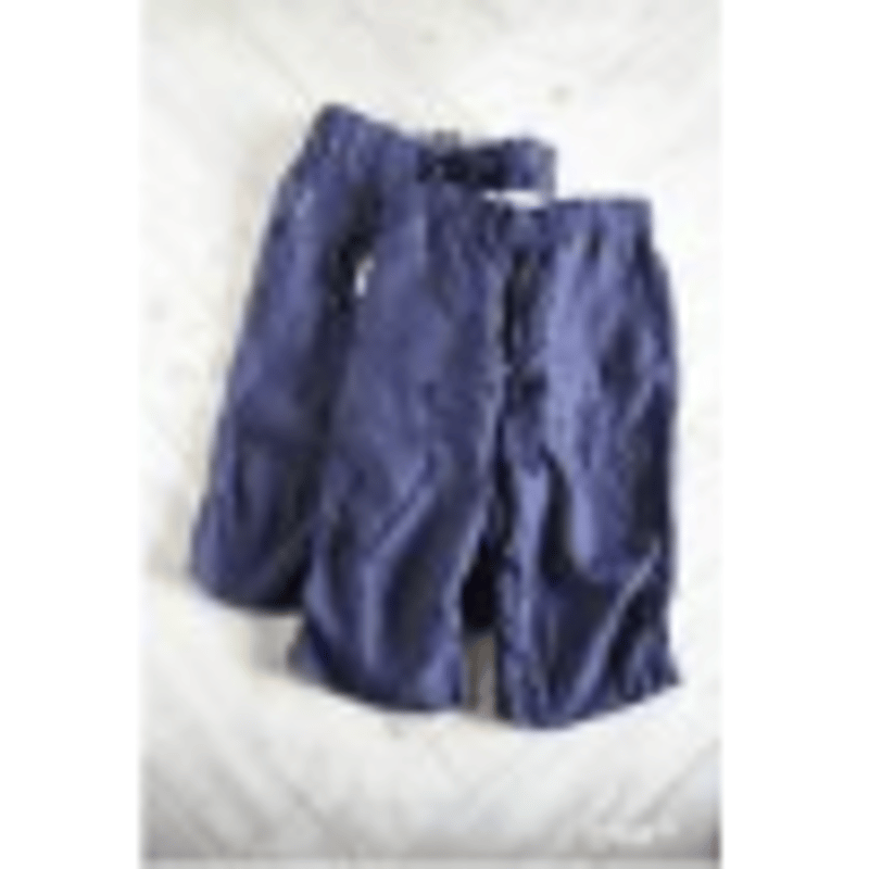 ネイビーリネン・メンズショートカーゴパンツ | SHOP-CHAR