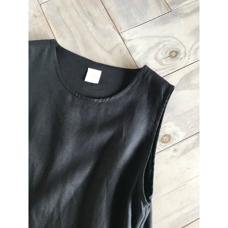 リネンキャンバス・ノースリーブOP | SHOP-CHAR