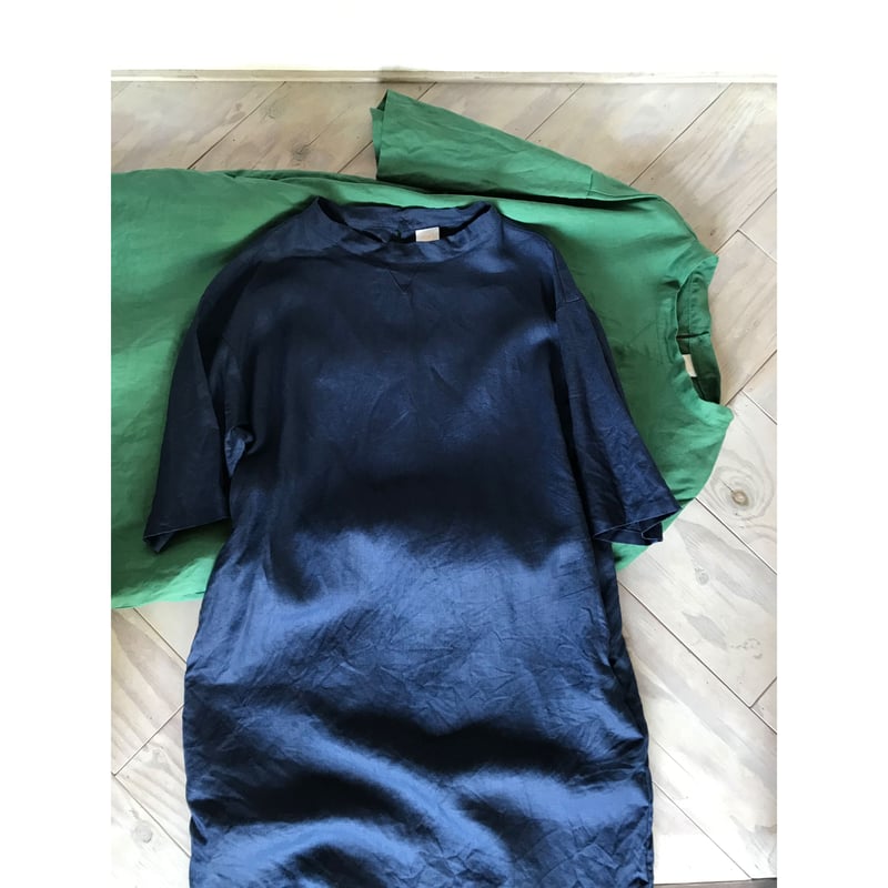 ヨーロッパリネン・七分袖プルチュニック | SHOP-CHAR