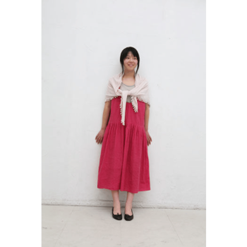 Khadiシャンブレー・ベリーピンクワンピース | SHOP-CHAR