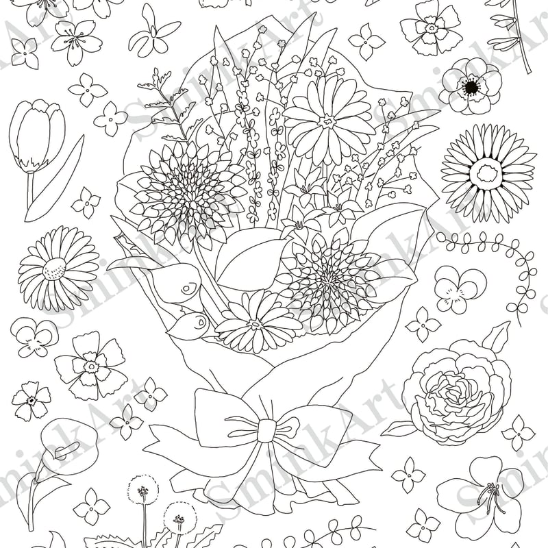 Artothérapie Papillons アート本　塗り絵 Artothérapie Papillons アート本 塗り絵