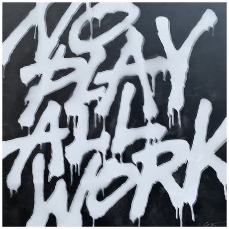 NO PLAY ALL WORK-black-