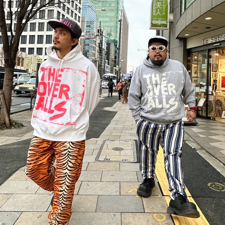 Logo×ALL YOU NEED IS WOW. Pullover Hoodie（White×Pink）