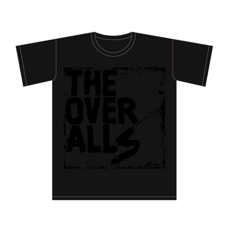Logo×DON'T BE AFRAID TO HAVE FUN. T-shirt（BlackxBlack）