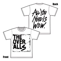 Logo×ALL YOU NEED IS WOW. T-shirt（White）
