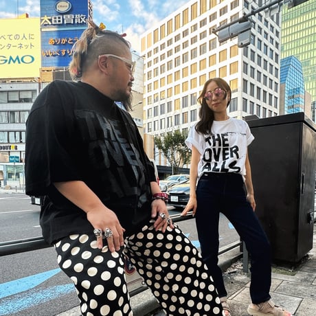 Logo×DON'T BE AFRAID TO HAVE FUN. T-shirt（BlackxBlack）