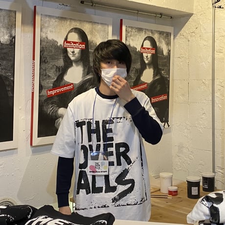 Logo×REVOLUTION, NOT ART T-shirt（White）
