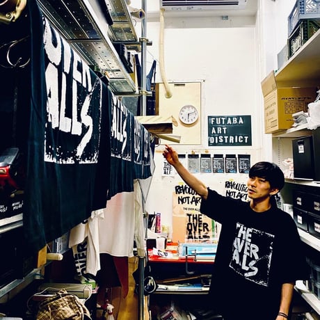 Logo×REVOLUTION, NOT ART T-shirt（Black）