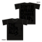 Logo×DON\'T BE AFRAID TO HAVE FUN. T-shirt(BlackxBlack)