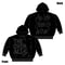 Logo×ALL YOU NEED IS WOW. Pullover Hoodie（Black×Black）