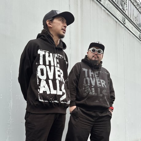 Logo×ALL YOU NEED IS WOW. Pullover Hoodie（Black×Black）
