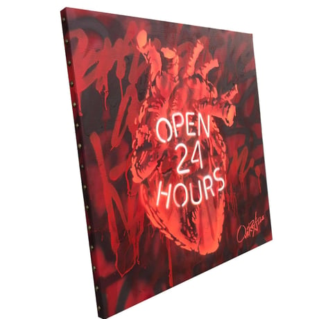 OPEN 24 HOURS﻿  -RED-