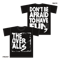 Logo×DON\'T BE AFRAID TO HAVE FUN. T-shirt（BlackxWhite）