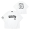 TEAM OVER ALLs No.10 T-shirt(White x Black)