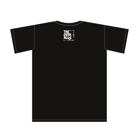 DON'T BE AFRAID TO HAVE FUN "MURAL" . T-shirt（BlackxWhite）