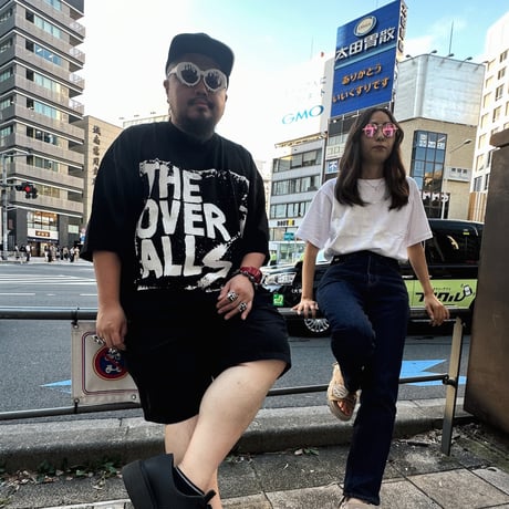 Logo×DON'T BE AFRAID TO HAVE FUN. T-shirt（BlackxWhite）