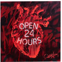 OPEN 24 HOURS﻿  -RED-