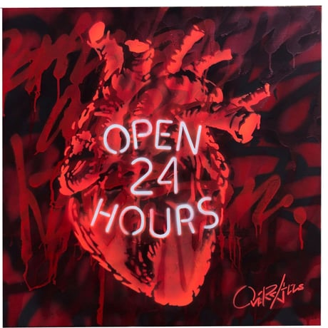 OPEN 24 HOURS﻿  -RED-