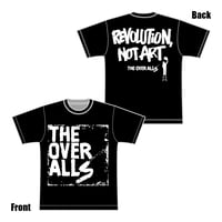 Logo×REVOLUTION, NOT ART T-shirt（Black）