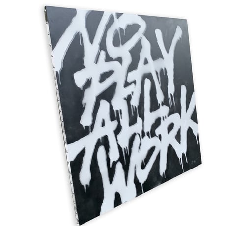 NO PLAY ALL WORK-black-