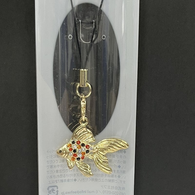 ラインストーンストラップ～金魚～ | aquavillage