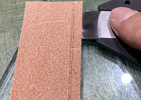 ✩在庫限りセール中✩グルーブクリーサー at LeatherWorksツール ※プレスクリーサーと同時購入でさらにお値引！