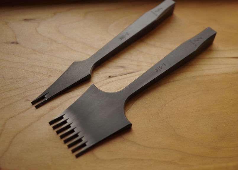 Since ヨーロッパ目打ち2+8刃セット | at Leather Works レザークラフ