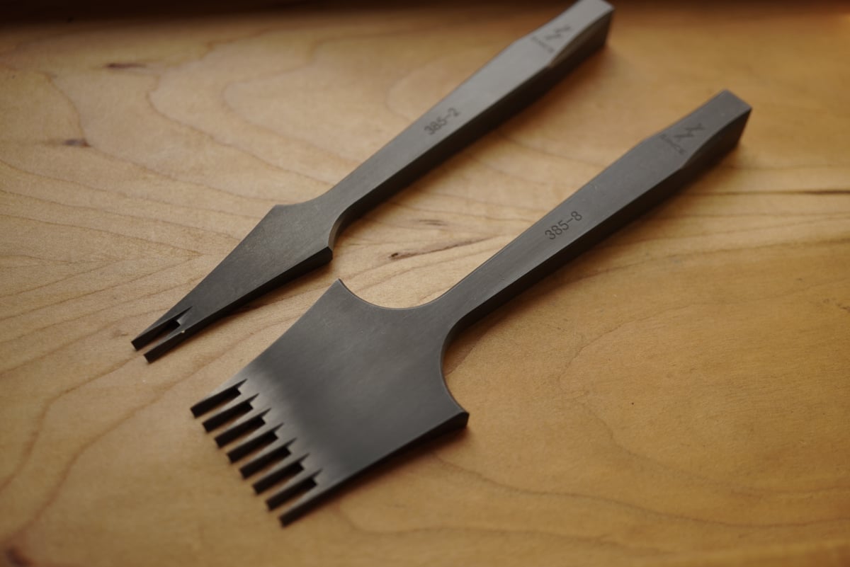 Since ヨーロッパ目打ち2+8刃セット | at Leather Works レザークラフ