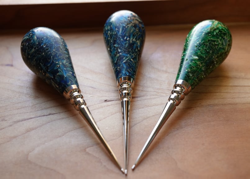 スタビライズウッド丸目打ち | at Leather Works レザークラフトツール