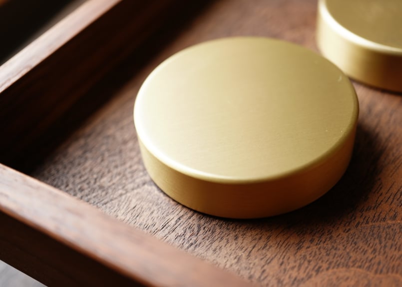 丸型真鍮ウエイト ※6cmサイズ新入荷 | at Leather Works レザー